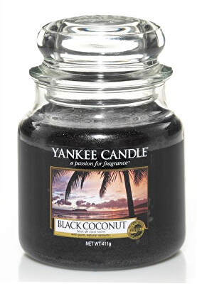 Yankee Candle - Aromatická svíčka Classic střední Black Coconut 411 g