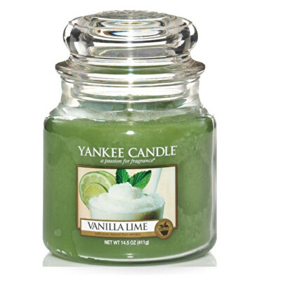 Yankee Candle - Aromatická svíčka Classic střední Vanilla Lime 411 g