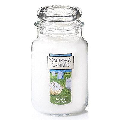 Yankee Candle - Aromatická svíčka Clean Cotton 623 g