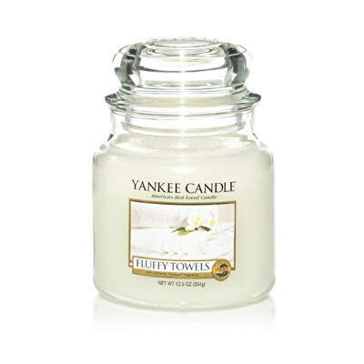 Yankee Candle - Aromatická svíčka Fluffy Towels 411 g