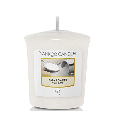 Yankee Candle - Aromatická votivní svíčka Baby Powder 49 g