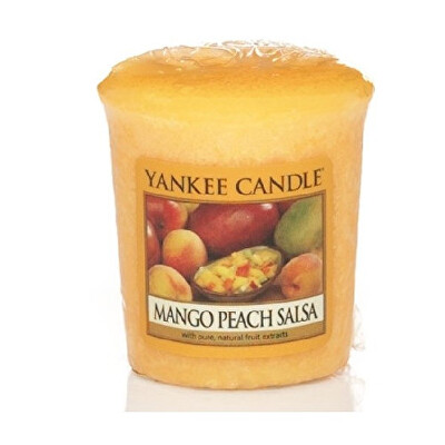 Yankee Candle - Aromatická votivní svíčka Mango Peach Salsa 49 g