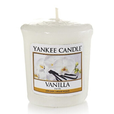 Yankee Candle - Aromatická votivní svíčka Vanilla 49 g