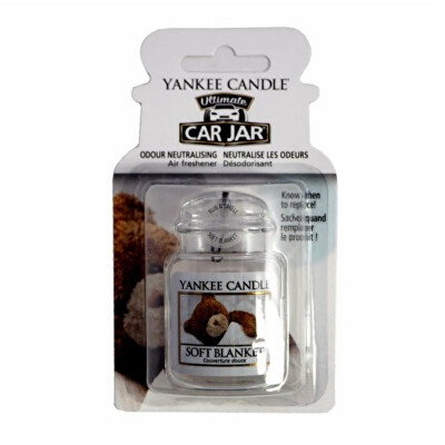 Yankee Candle - Luxusní visačka do auta Soft Blanket 1 ks