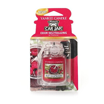 Yankee Candle - Luxusní visačka do auta Red Raspberry 1 ks