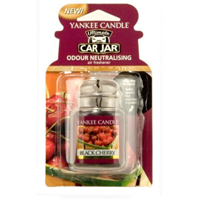 Yankee Candle - Luxusní visačka do auta Black Cherry 1 ks