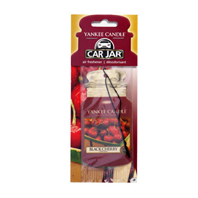 Yankee Candle - Papírová visačka do auta Black Cherry 1 ks