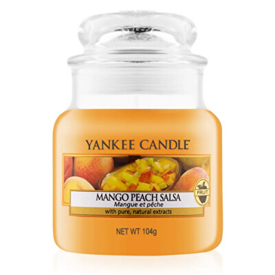 Yankee Candle - Vonná svíčka Classic malá Mango Peach Salsa 104 g
