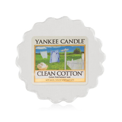 Yankee Candle - Parfumată lămpi aromă Clean Cotton 22 g