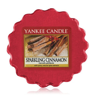 Yankee Candle - Vonný vosk do aromalampy Sparkling Cinnamon 22 g