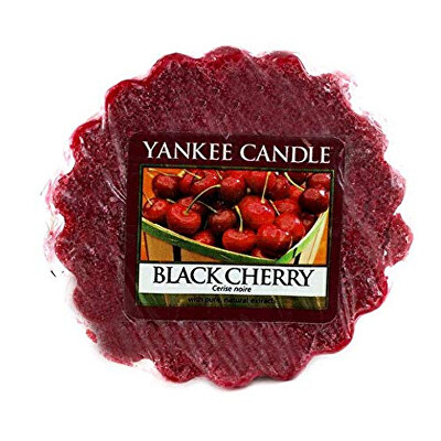 Yankee Candle - Vonný vosk do aromalampy Black Cherry 22 g