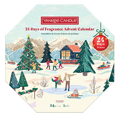 Yankee Candle - Adventní kalendář čajových svíček Věnec