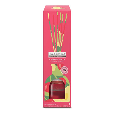 Yankee Candle - Aroma difuzér Home Inspiration Cherry Vanilla 90 ml