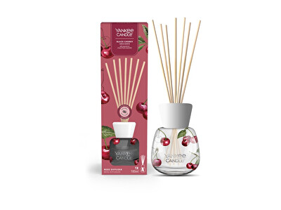 Yankee Candle - Aroma difuzér Signature Black Cherry Reed 100 ml