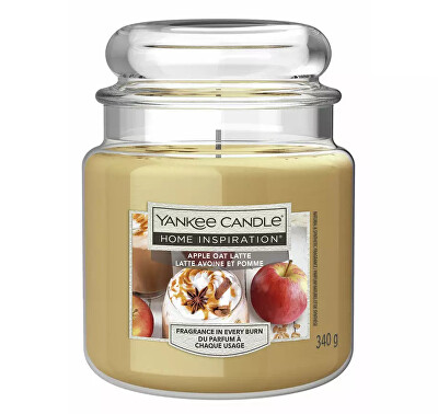Yankee Candle - Aromatická svíčka Home Inspiration Apple Oat Latte 340 g
