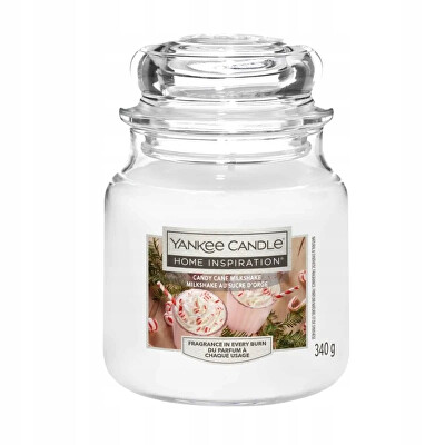 Yankee Candle - Aromatická svíčka Home Inspiration Candy Cane Milkshake 340 g