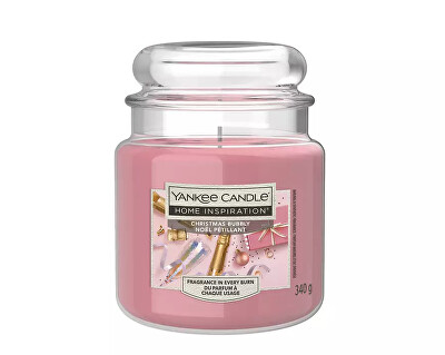 Yankee Candle - Aromatická svíčka Home Inspiration Christmas Bubbly 340 g