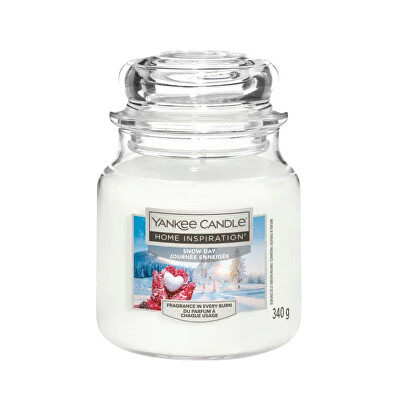Yankee Candle - Aromatická svíčka Home Inspiration Snow Day 340 g