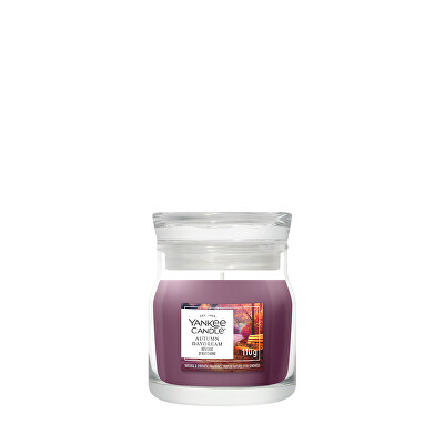 Yankee Candle - Aromás Signature gyertya, kis üveg, Autumn Daydream 110 g