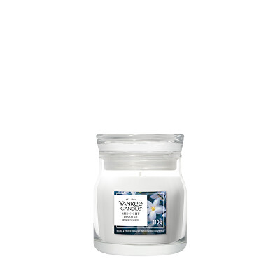 Yankee Candle - Aromatická svíčka Signature sklo malé Midnight Jasmine 110 g