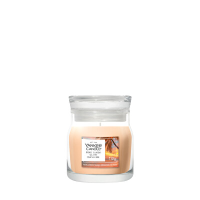 Yankee Candle - Aromatická svíčka Signature sklo malé Pink Sands Glow 110 g