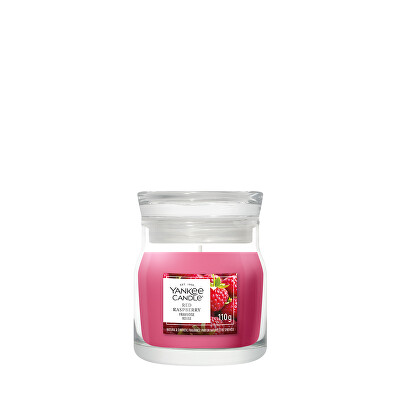 Yankee Candle - Aromatická svíčka Signature sklo malé Red Raspberry 110 g