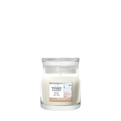 Yankee Candle - Aromatická svíčka Signature sklo malé Sun & Sand 110 g