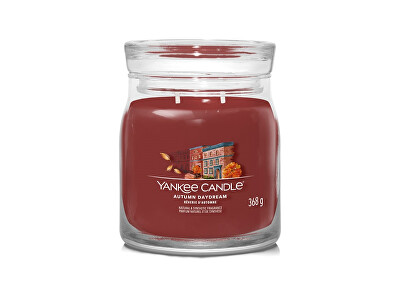 Yankee Candle - Aromatická svíčka Signature sklo střední Autumn Daydream 368 g