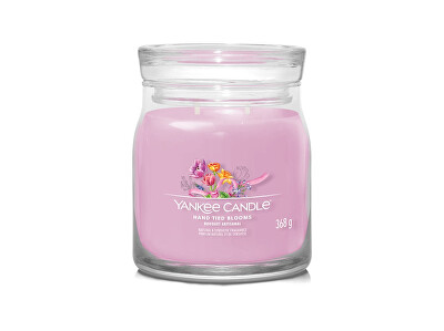 Yankee Candle - Aromatická svíčka Signature sklo střední Hand Tied Blooms 368 g