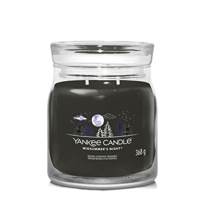Yankee Candle - Aromatická svíčka Signature sklo střední Midsummer’s Night 368 g