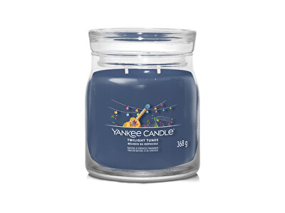 Yankee Candle - Aromatická svíčka Signature sklo střední Twilight Tunes 368 g
