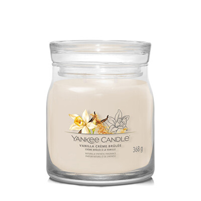 Yankee Candle - Illatgyertya Signature közepes Vanilla Creme Brulée 368 g