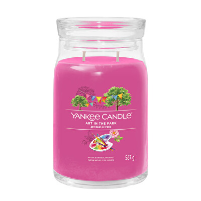 Yankee Candle - Aromatická svíčka Signature sklo velké Art In the Park 567 g