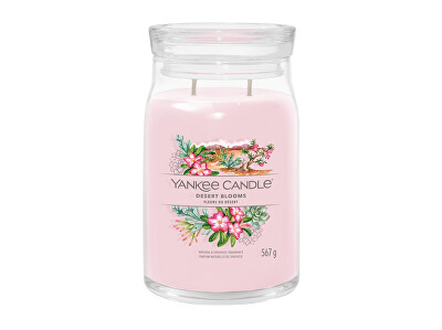 Yankee Candle - Aromatická svíčka Signature sklo velké Desert Blooms 567 g