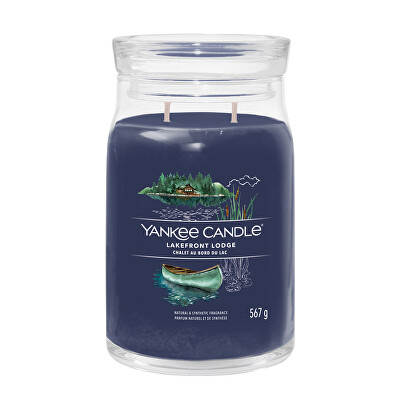 Yankee Candle - Aromatická svíčka Signature sklo velké Lakefront Lodge 567 g