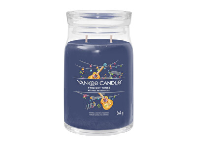 Yankee Candle - Aromatická svíčka Signature sklo velké Twilight Tunes 567 g