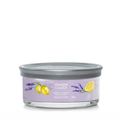 Yankee Candle - Aromatická svíčka Signature tumbler střední Lemon Lavender 340 g