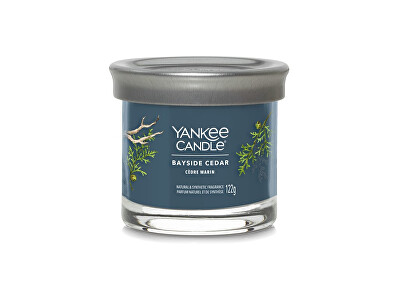 Yankee Candle - Aromatická svíčka Signature tumbler malý Bayside Cedar 122 g