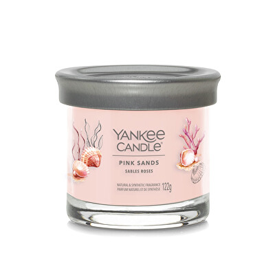 Yankee Candle - Aromatická svíčka Signature tumbler malý Pink Sands 122 g