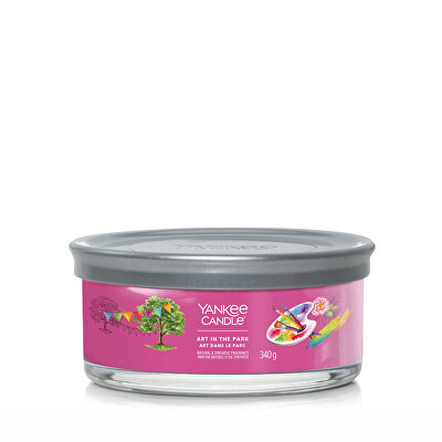 Yankee Candle - Aromatická svíčka Signature tumbler střední Art In the Park 340 g