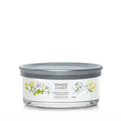 Yankee Candle - Aromatická svíčka Signature tumbler střední Midnight Jasmine 340 g