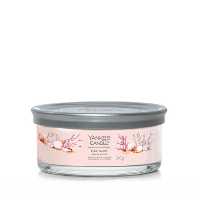 Yankee Candle - Aromatická svíčka Signature tumbler střední Pink Sands 340 g