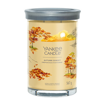 Yankee Candle - Aromatická svíčka Signature tumbler velký Autumn Sunset 567 g