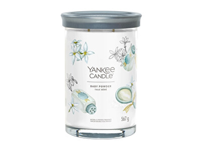 Yankee Candle - Aromatická svíčka Signature tumbler velký Baby Powder 567 g