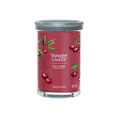 Yankee Candle - Aromatická svíčka Signature tumbler velký Black Cherry 567 g