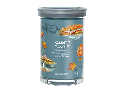 Yankee Candle - Aromatická svíčka Signature tumbler velký Evening Riverwalk 567 g
