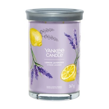 Yankee Candle - Aromatická svíčka Signature tumbler velký Lemon Lavender 567 g