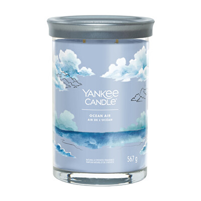 Yankee Candle - Aromatická svíčka Signature tumbler velký Ocean Air 567 g