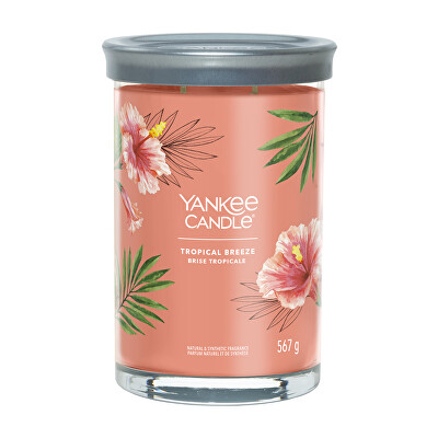 Yankee Candle - Aromatická svíčka Signature tumbler velký Tropical Breeze 567 g