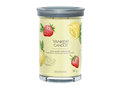 Yankee Candle - Aromatická svíčka Signature tumbler Iced Berry Lemonade 567 g